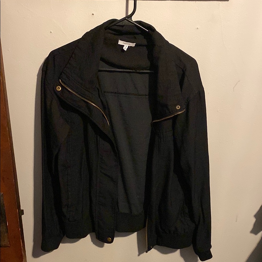 Maurices Black Lightweight Moto Jacket